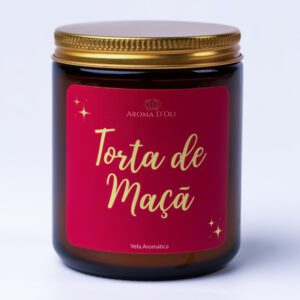 AROMA D'OLI 3 vela de torta de maca aroma d oli