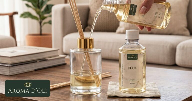 AROMA D'OLI 29 Refil para Difusor de Ambiente: Economize e Perfume com Estilo